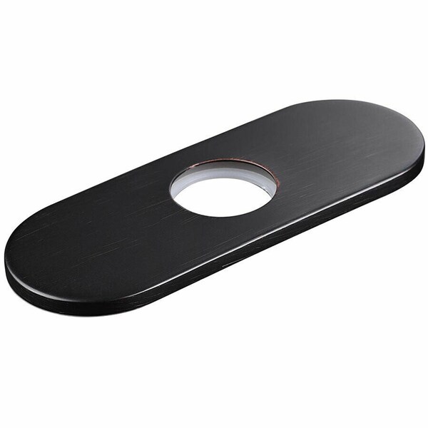 Novatto 6-inch Bathroom Faucet Deck Plate, Oil Rubbed Bronze D2-ORB - main